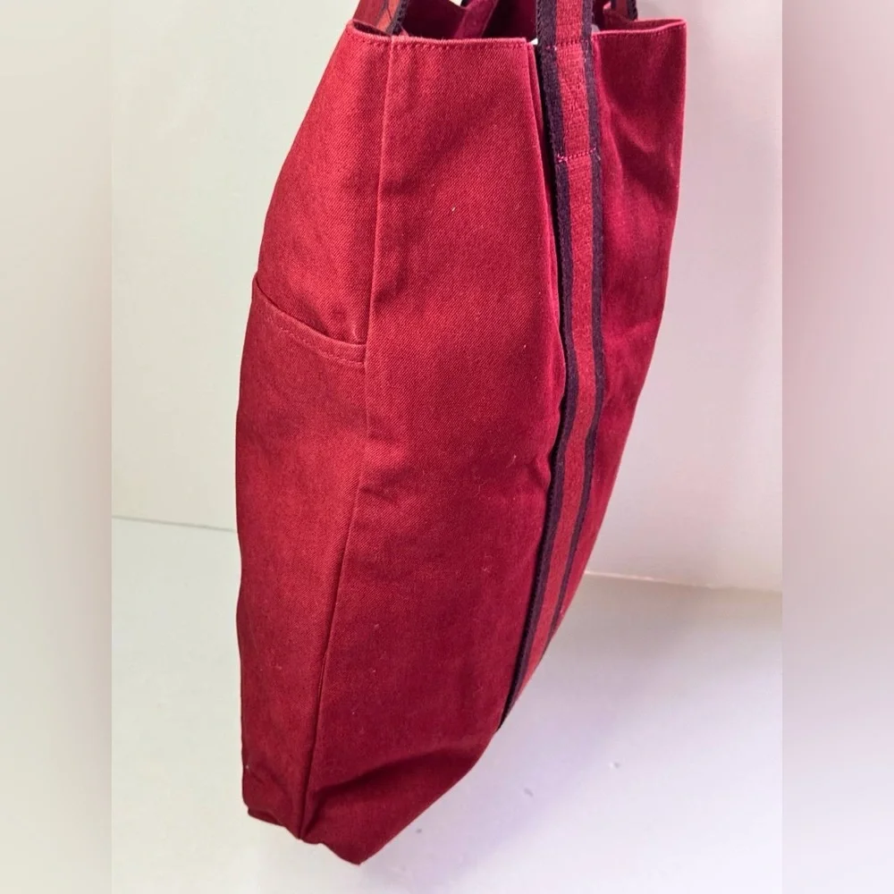 Hermes canvas tote